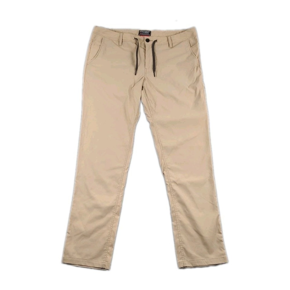 686 Everywhere Pants Mens Size 38×34 Slim Fit  Beige Stretch Pants Technical